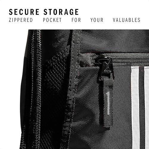 adidas Alliance Sackpack – Drawstring Backpack for Sports, Small Gym Bag - color: Black/2