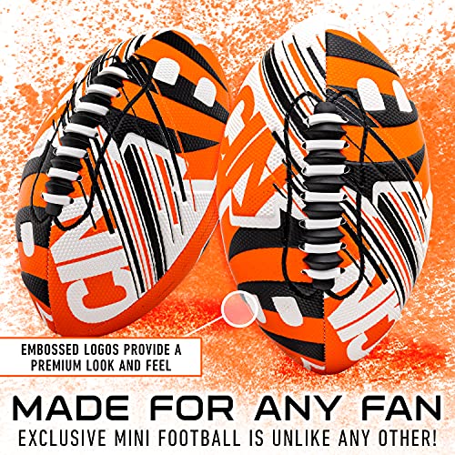 Franklin Sports NFL Team Mini Footballs - Youth 8.5" Official NFL Licensed Football + Air Pump Set