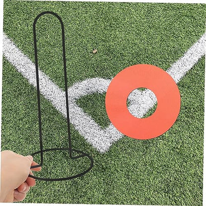 ABOOFAN Soccer Cone Marker Tray Holder Portable Storage Stand for Agility Training Lightweight Design for Easy Carrying for Football Fields and Sports Parks