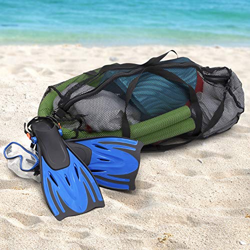 Champion Sports Mesh Duffle Bag – Oversized Breathable Gear Bag with Zipper & Shoulder Strap for Sports, Gym & Travel