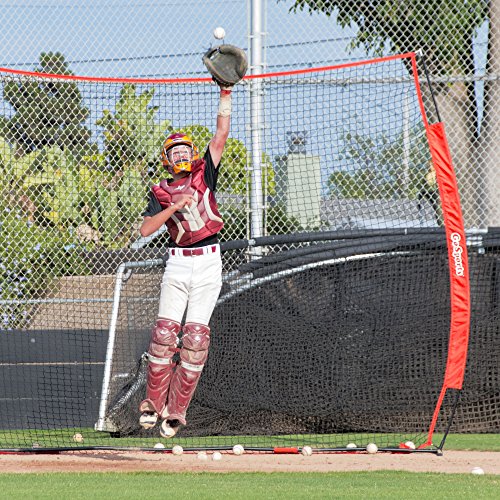 GoSports Portable Sports Barrier Net - 12 ft x 9 ft or 20 ft x 10 ft - Great for Any Sport - Includes Carry Bag - size: 12 ft x 9 ft