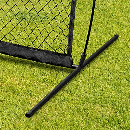 FORZA Replacement Football Quarterback Target Net – 8ft x 8ft High-Density Polyester Net with 5 Target Pockets