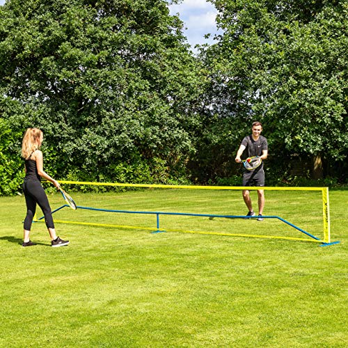 Vermont Procourt Combi Net | Net for Tennis, Badminton, Pickleball & Soccer-Tennis | Portable Badminton Set | Mini Tennis & Badminton Sets for Backyards - color: 20ft Wide