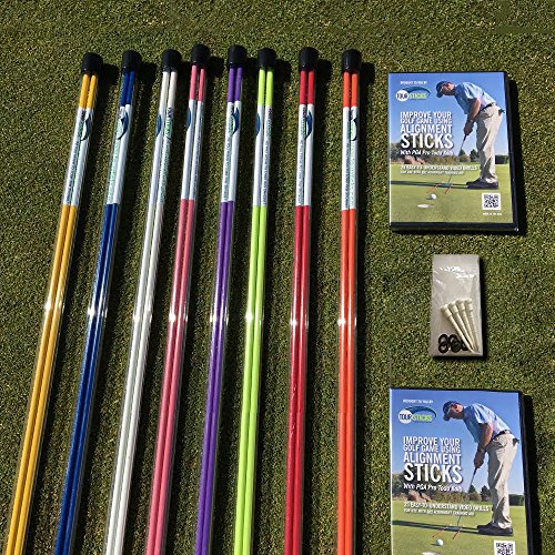 Golf Alignment Stick - color: Yellow
