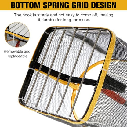 POPETPOP Pingpong Ball Picker Table Tennis Ball Picker Collector Pingpong Ball Retrieval Tool Telescoping Table Tennis Ball Pickup Net for and Storage