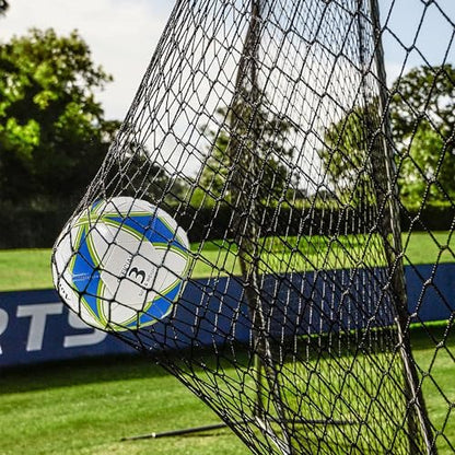 Aoneky Soccer Backstop Net 10x10 ft - Heavy Duty 3mm Polyester Sports Barrier Netting with 4x4 inch Mesh, UV Resistant for Outdoor Training, Football & Multi-Sport Use (7 Size Options) - size: 10x15ft