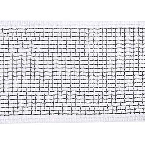 Easy to Install Plastic Material Table Tennis Net, Convenient Reelable Design Retractable Tennis Net, for Children Adult(Black red)