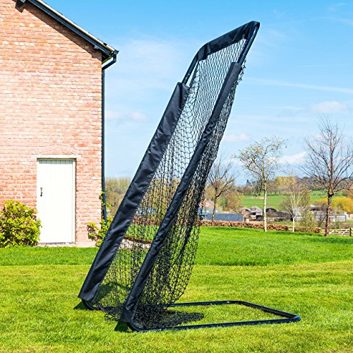 FORZA Kick Stick Football Holder Kicking Tee | Portable & Foldable Football Kicking Holder with Carry Bag for Field Goal & Kickoff Practice – Optional Ball and Kicking Net - size: Official Ball, style: With Net