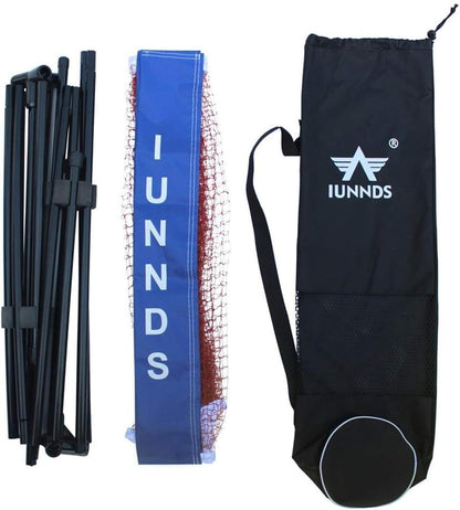 Portable Large Volleyball Badminton Tennis Net with Carrying Bag Stand/Frame 10/14/17/20 FT - size: 14FT