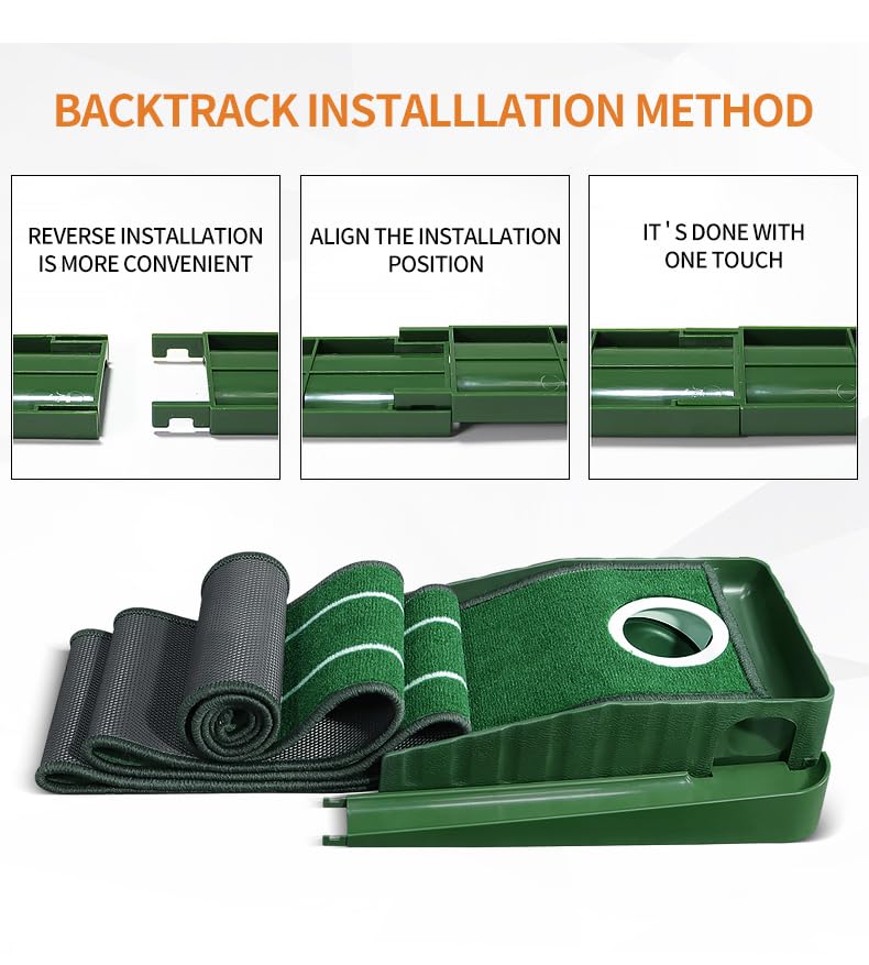 Golf Putting Mat for Various Skill Levels