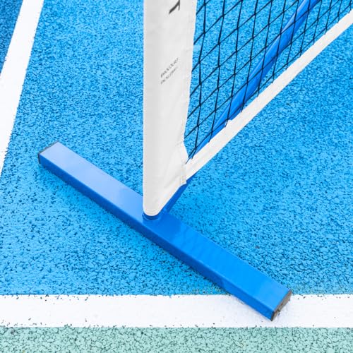 Vermont Procourt Combi Net | Net for Tennis, Badminton, Pickleball & Soccer-Tennis | Portable Badminton Set | Mini Tennis & Badminton Sets for Backyards - color: 10ft Wide (Half Court Pickleball Only)