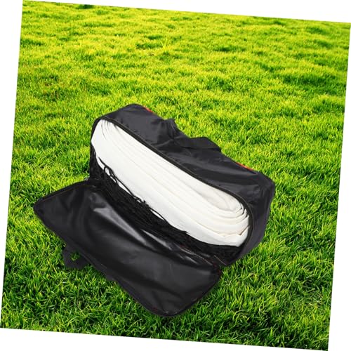 Portable Volleyball Net for Backyard Outdoor Sports with Folding Design and Carry Bag Easy Setup Badminton and Beach Volleyball Net for Driveway and Park Recreation