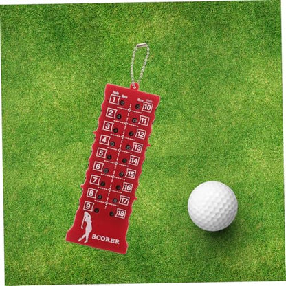 GALPADA Portable Golf Score Counter Compact Stroke Clicker for Golf Course Essential Accessory for Golf Enthusiasts Convenient Scoring Device