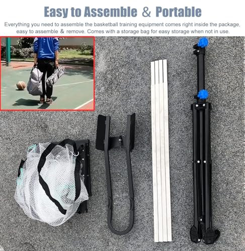 Basketball Hoop Returner Shot Return Apparatus Shooting Machine Standing Aid Kid Adult Player - Attachment