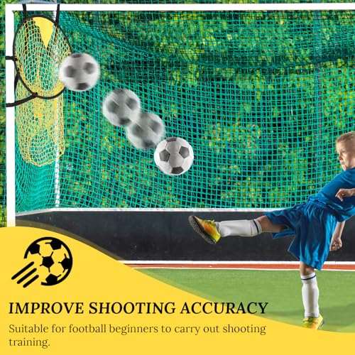2 Pcs Soccer Targets for Goals Training, Top Bins Soccer Target Goal, Football Training Target | Top Bins Equipment for Shooting Accuracy Training | Durable Design - Extra-Long Straps with Carry Case