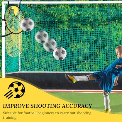 2 Pcs Soccer Targets for Goals Training, Top Bins Soccer Target Goal, Football Training Target | Top Bins Equipment for Shooting Accuracy Training | Durable Design - Extra-Long Straps with Carry Case