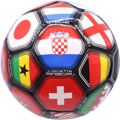 2026 World Flag Country World Flag Training Outdoor Soccer Ball Size 5 Futol Size (Size 5)