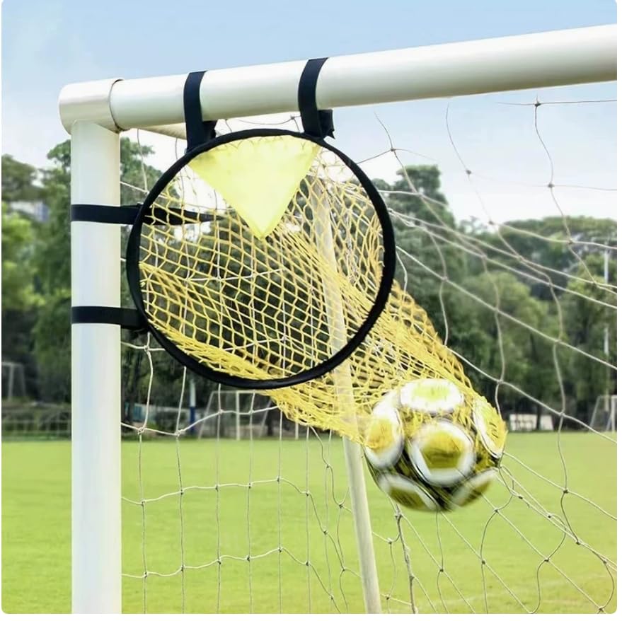 Soccer Goal Target Bag, Soccer Goal Bag, Free Kick Shooting Practice Target, Positioning Training Net Set, Easy to Install and Remove, 2-Pack