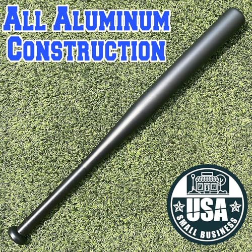 KOTIONOK Aluminum Baseball Bat - 28-30 Inch 35 Oz - Softball, Batting Practice, Pickup Games - Metal Tball Bat - color: Matte Black
