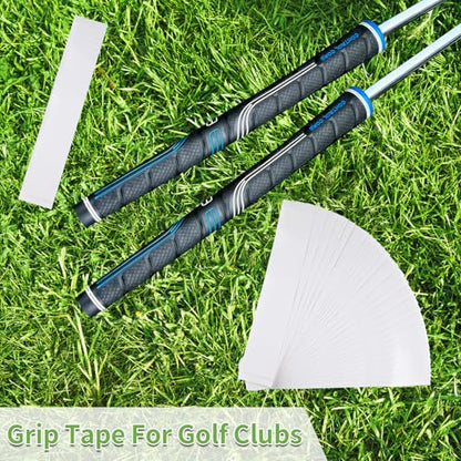 PEASUG 30 PCS/50 PCS Golf Grip Tape, Golf Grip Kit, Golf Club Grip Tape, 2" X 10" Golf Club Regripping Kit, Grip Tape for Golf Clubs, Double Sided Grip Tape Golf for Golf Club Regripping