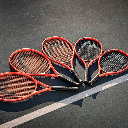 HEAD Radical Junior Tennis Racquet - Sizes 21", 23" 25" 26", Pre-Strung, Lightweight Aluminum, Bag Cover Included - size: 25"