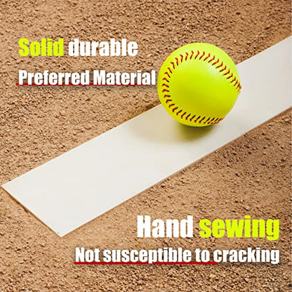 Practice Softballs Size 12 Inch Softballs. Fastpitch Softballs, Official 12 inch Size and Weight