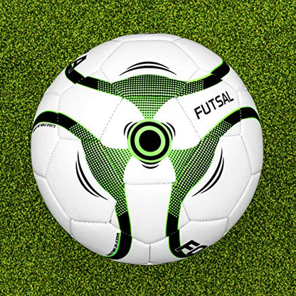 FORZA Futsal Soccer Balls - Standard and Pro Futsal Balls Regulation Size Futsal Balls [Net World Sports] - size: Pack of 1
