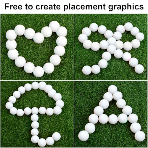 Guirnd 28 Pcs 40mm Ping Pong Balls for Table Tennis, Games, Arts, Kids, and Pet Toys - color: White