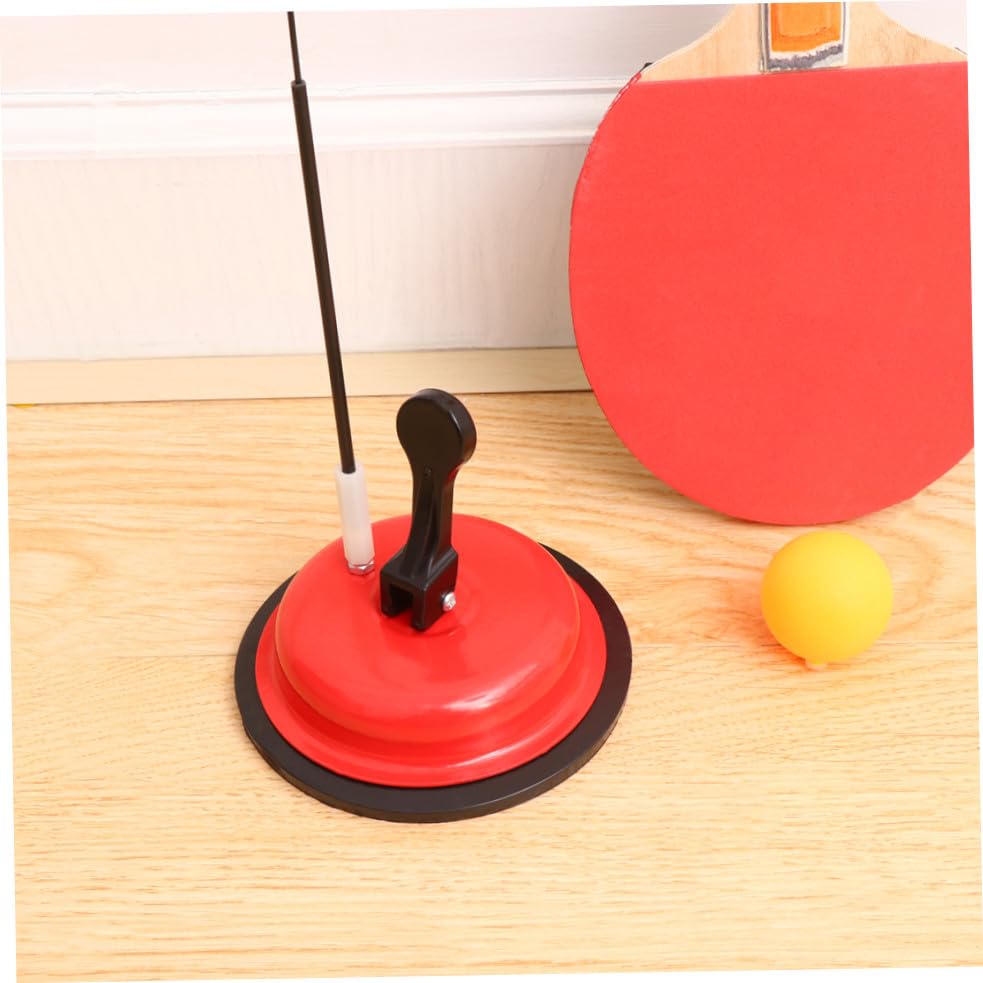 balacoo Stable Suction Base Table Tennis Training Aid Elastic Pong Racket and Practice