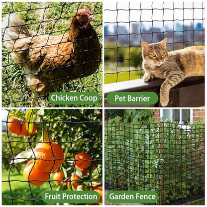 BaseGoal Baseball & Softball Backstop Nets, Heavy Duty Sports Practice Nets, Sports Netting Barrier,DIY Ball Net,Hitting Net for Baseball, Hockey, Soccer, LAX and More