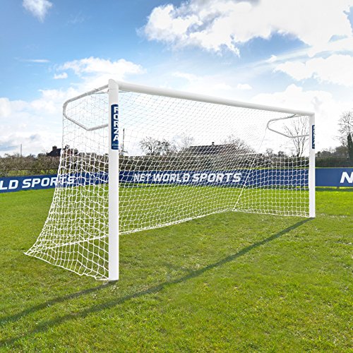 FORZA Aluminum Soccer Goals [11 Sizes] | Professional Soccer Goal Posts *The Goal Nets Used by MLS & Premier League Clubs* - size: 10ft x 6.5ft, style: Alu110 Socketed