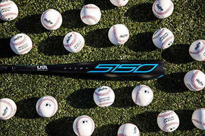 Rawlings | 5150 Youth Baseball Bat | USA | -11/-10/ -5 Drop | 1 Pc. Aluminum | 2 5/8 Barrel