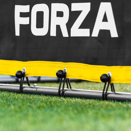 FORZA Steel42 Goal Rebounder Net Kit – Football Training Aid with Durable Double-Sided Net & Side Sheets for Solo Practice & Team Drills - Goal NOT Included - size: 8ft x 6ft