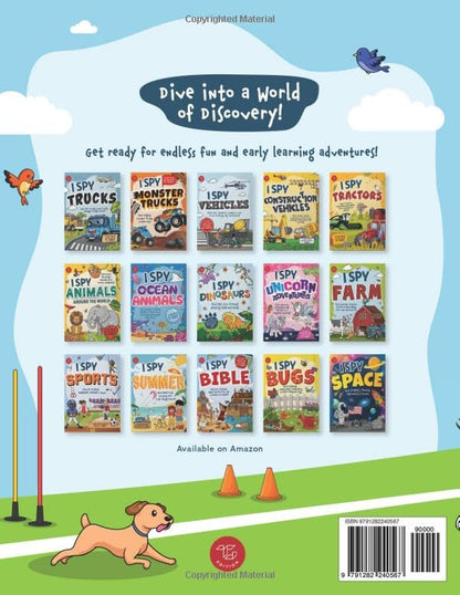 I Spy Soccer: Search and Find Cleats, Jerseys, Balls & More! A Cute Soccer Gift for Kids (I Spy Books for Toddlers)