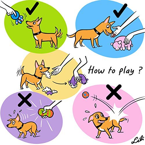 CHIWAVA 3PCS 2.7'' Squeak Latex Dog Toy Football Chew Fetch Throw Ball for Medium Dogs Interactive Play - size: 2.7" Medium Dogs 3 Pack