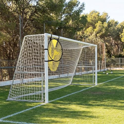 Soccer Training Net Corner, Top Bins Soccer Goal Target, Soccer Train Goal for Passing, Shooting, Accuracy Practice Equipment, Easy to Attach and Detach
