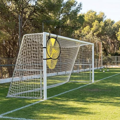 Soccer Training Net Corner, Top Bins Soccer Goal Target, Soccer Train Goal for Passing, Shooting, Accuracy Practice Equipment, Easy to Attach and Detach