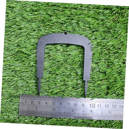 BESPORTBLE Golf Training Aid 3-piece Putting Gate Set Aluminum Alloy Putting Alignment Tool Exercise Practice for Putts