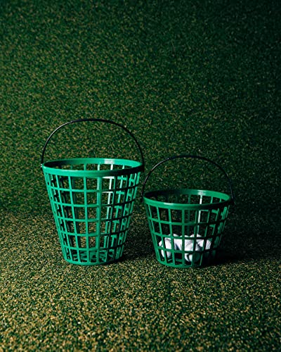 Basket - Range Ball - color: Yellow, size: Small (40-45 Ball Capacity)