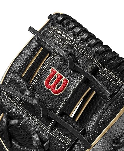 Wilson A2K Infield Baseball Gloves - Right Hand Throw - color: Black/Grey/Red, style: 11.5"