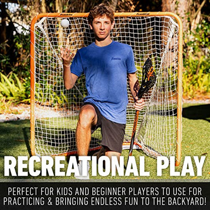 Franklin Sports Franklin Sports Backyard Lacrosse Goal - Kids + Adult Lacrosse Training Net - Lacrosse Training Equipment - Perfect for Youth + Adult Training - size: 48-Inch x48-Inch