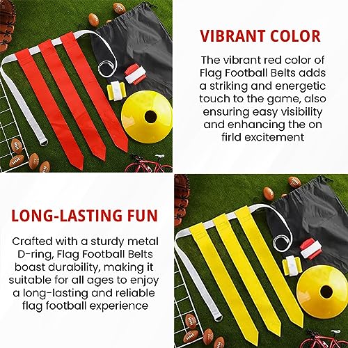 Flag Football belts/flags (96 pack)