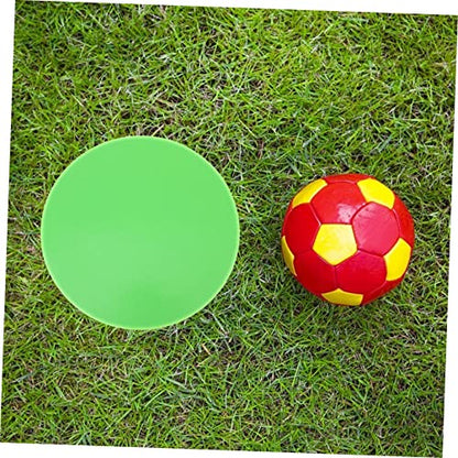 Kisangel Disc Sign Football Number Disc Spot Markers for Sports Basketball Spot Markers Pitch Landmarks Marker