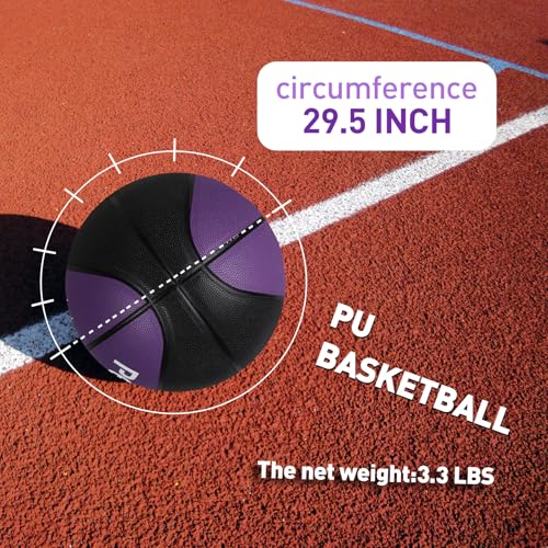 Size 6/7 Weighted Training Basketball (2.2/3/3.3 lbs) - Heavy Indoor/Outdoor Basketball for Dribbling, Passing, Rebounding & Skill Development - style: 3.3LBS