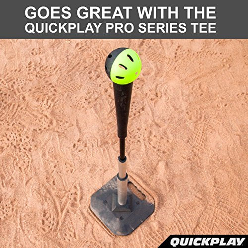 QUICKPLAY Baseball & Softball Indestructiballs | Heavy-Duty Training Balls | Long Lasting Limited Flight High Impact | Ultra-Durable Training Balls