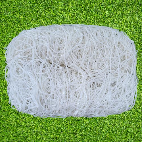 Official Size 24 X 8 X 5 Ft. Steel Soccer Goal. Heavy Duty Frame w/Net. Tournament, Regulation Size Goals. Professional Portable Practice Training Aid. 24 X 8, 24x8 Foot. (2Nets)