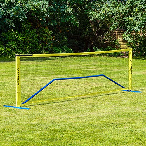 Vermont Procourt Combi Net | Net for Tennis, Badminton, Pickleball & Soccer-Tennis | Portable Badminton Set | Mini Tennis & Badminton Sets for Backyards - color: 10ft Wide