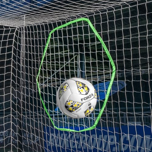 FORZA Pro Soccer Target Sheets | Soccer Goal Target Net | Scoring Zones for Improving Shooting Accuracy [4 Styles, 10 Size Options] - size: 16ft x 7ft, style: Academy