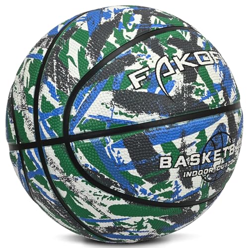 Kids Youth Basketball Size 3/4/5 (22''/25.5"/27.5") Premium Rubber Basketball for Boys Girls Age 3-14 Indoor Outdoor Pool Play (Gift for Children)