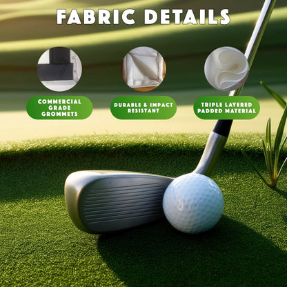 SPECTRUM GOLF SIMULATORS- Golf Impact Screen Poly Spacer for Golf Simulator-RAW Material-US Made-Fits Most Golf Cages. New Lower Prices. Compare to temu, khampa or go Sport